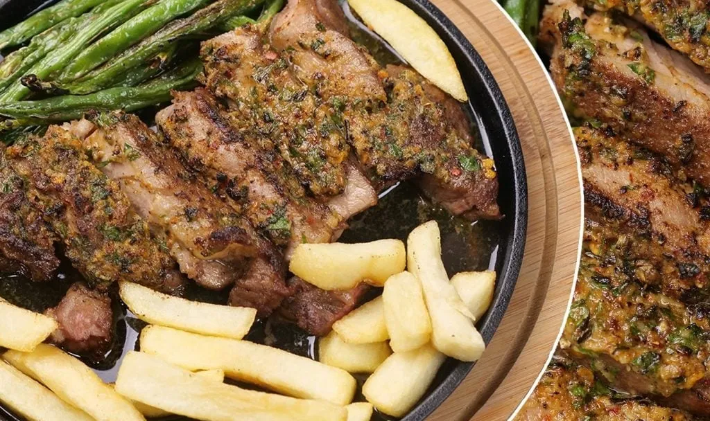 Steak with Compound Butter