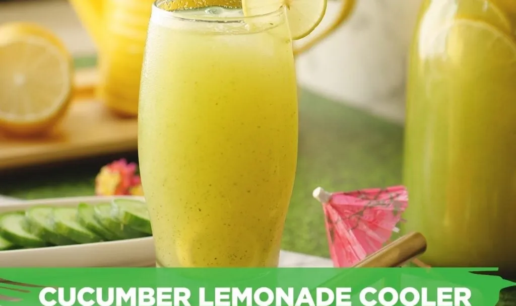 Cucumber Lemonade Cooler