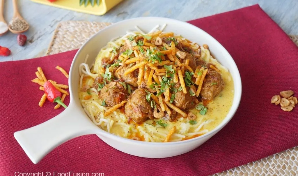 Quick Kofta Khaowsuey/khaow suey