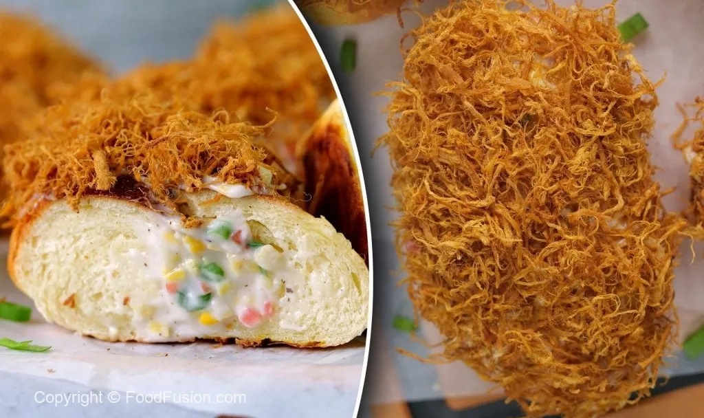 New Chicken Floss Bread